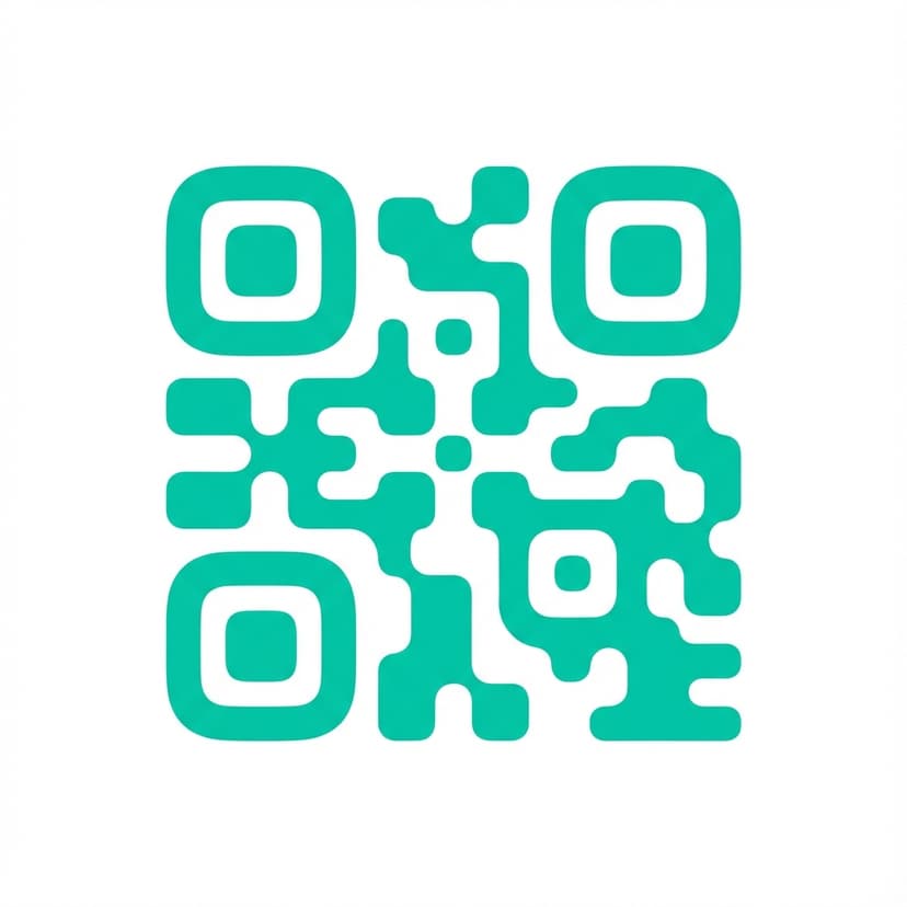 Sample QR code placeholder